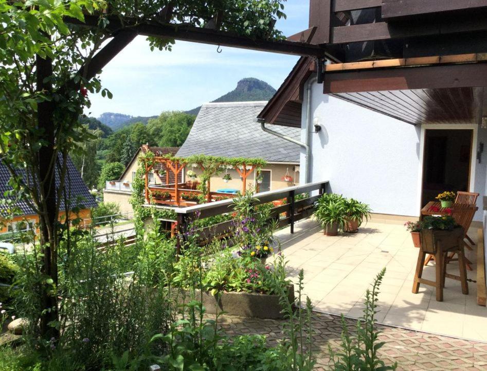 Pension Elblinge Apartment Prossen Exterior photo