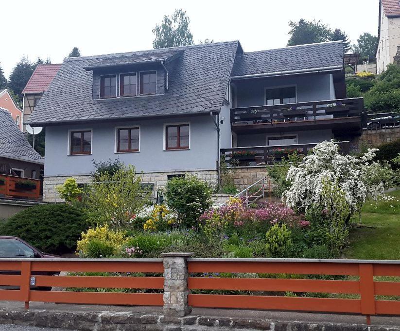 Pension Elblinge Apartment Prossen Exterior photo